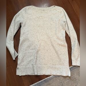 LOFT Speckled Beige Sweater